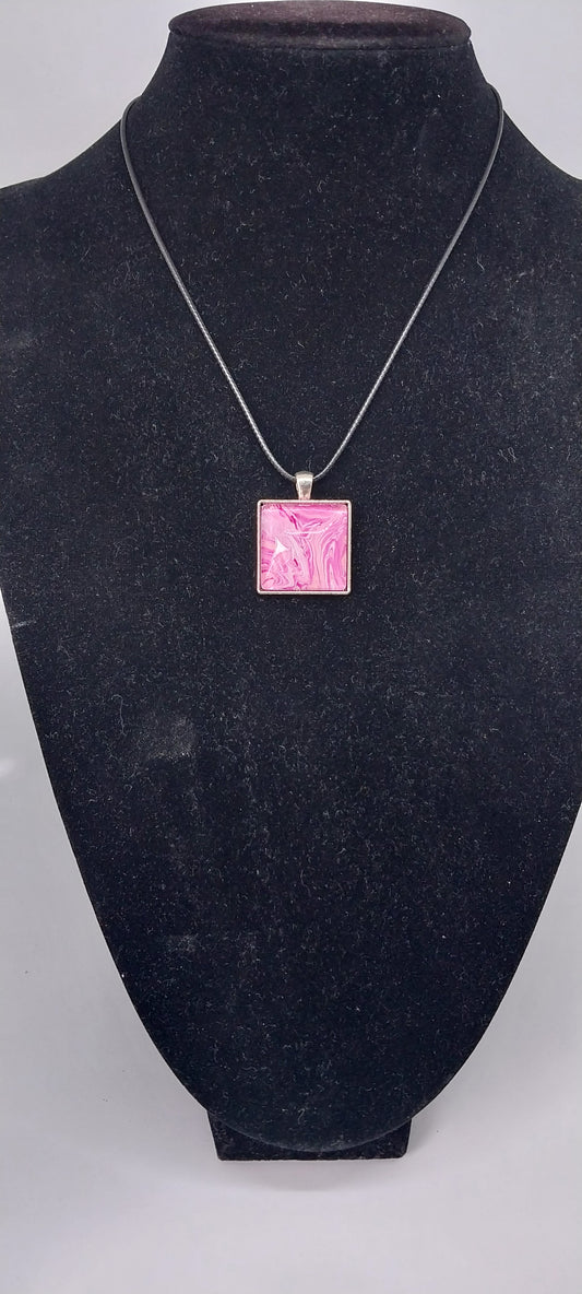 Fluid Art Necklace